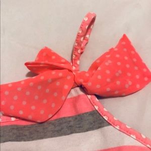 Striped Floppy Bow Tank Too